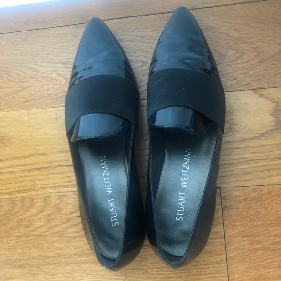 Worn Once Stuart Weitzman Patent Slip-On Loafer - Picture 4 of 5